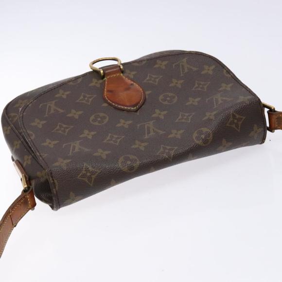 LOUIS VUITTON Monogram Saint Cloud GM Shoulder Bag M51242 LV Auth 140299 - Picture 6 of 16